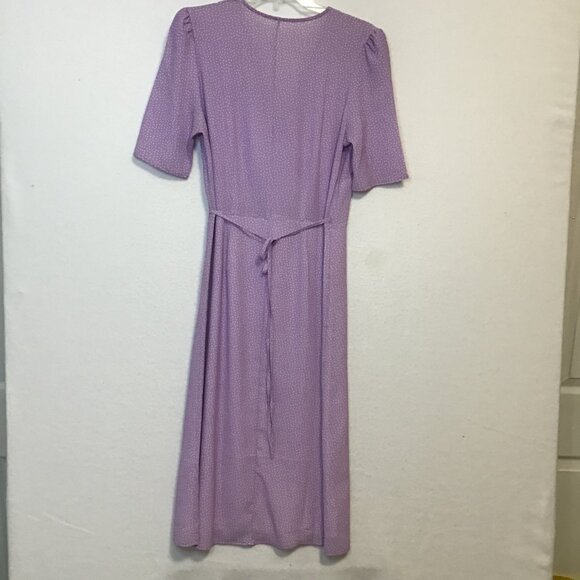 Rouje Gabin Purple Dress Size M - Picture 9 of 14